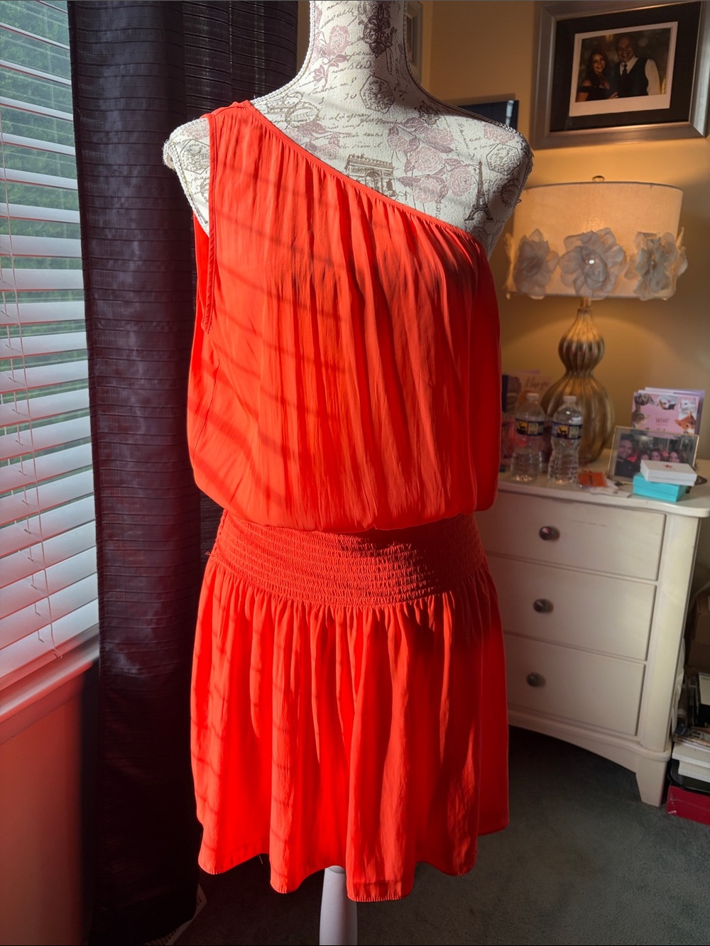 NWOT Ramy Brook One-Shoulder Red Women's Dress